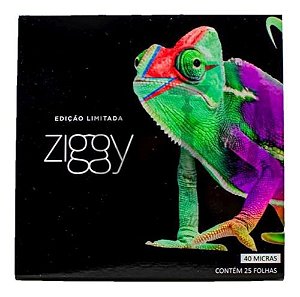 Papel Alumínio Ziggy 40 Micras 50fls